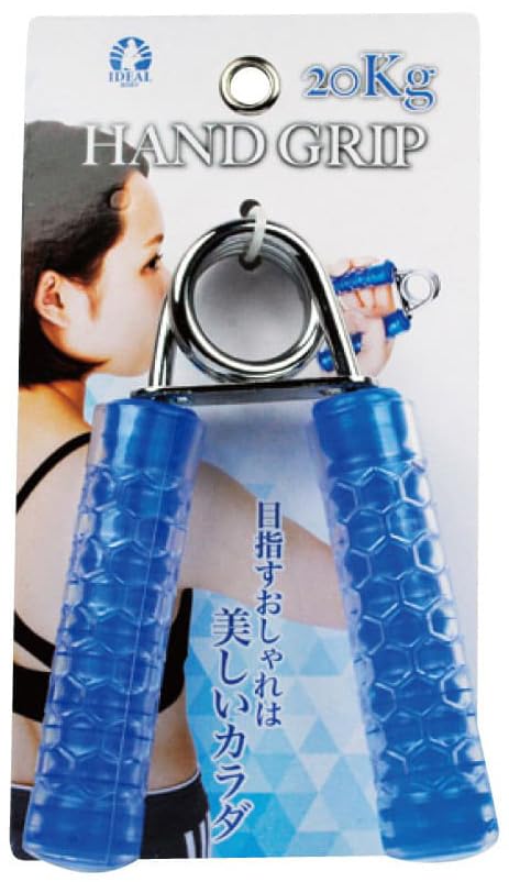 Amazon | レザックス(LEZAX) IDEAL BODY ハンドグリップ 20kg ブルー